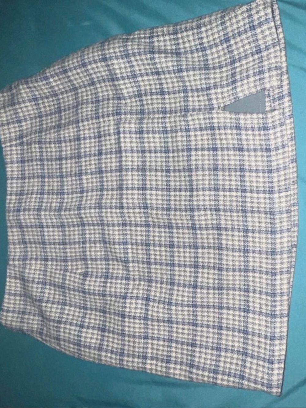 Paper Crane Plaid Mink Skirt USA Sz Small